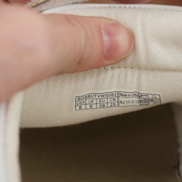 A2-12 Vionic Womens Bobbi Straps Slip On Sneakers Size 8 White Leather - Picture 7 of 9